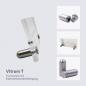 Preview: Tischschild Vitrum T 150 75 mm aus Acryl